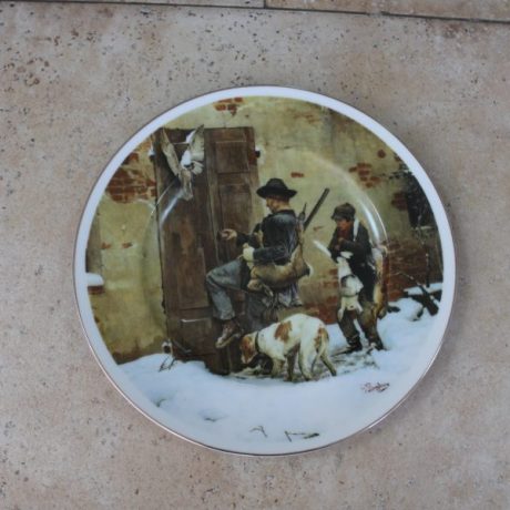 CK06082N Collectors Ceramic Plate Decorated By Fenton China Staffordshire 27cm Diameter 16 euros