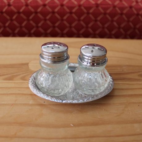CK13201N Mimi Glass Salt And Pepper Shakers 4cm High